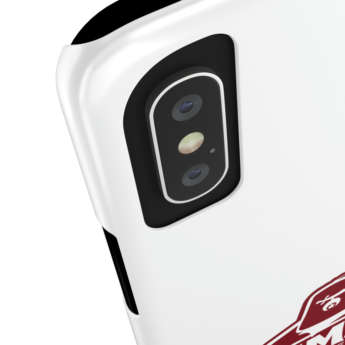 Osman Shrine Slim Phone Case White - Image 9