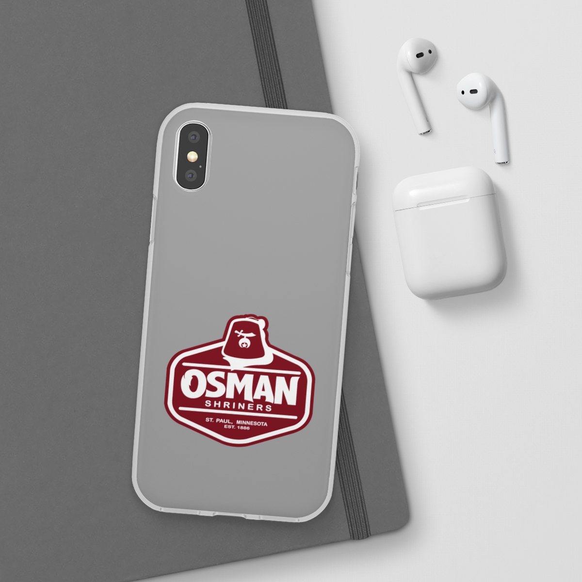 Osman Shrine Flexi Case Light Grey - Image 36