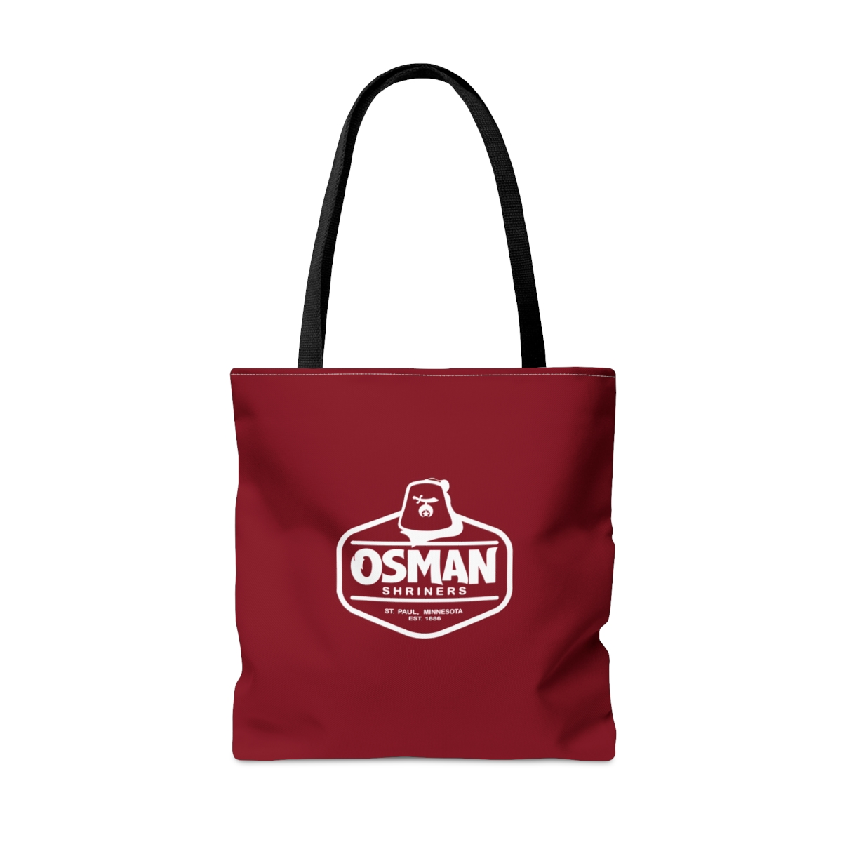 Osman Shrine Tote Bag (Shrine Red) - Image 2