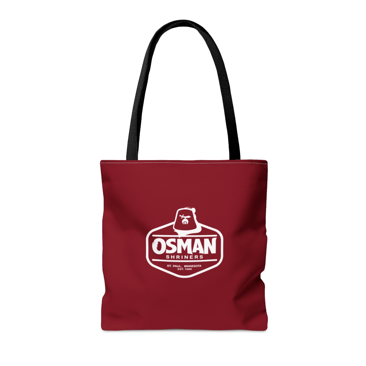 Osman Shrine Tote Bag (Shrine Red) - Image 10