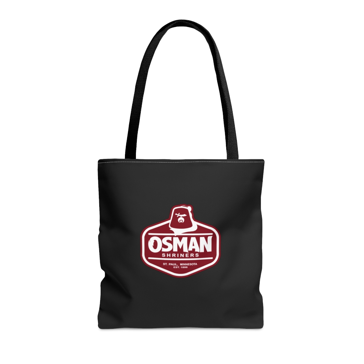 Osman Shrine Tote Bag (Black) - Image 9