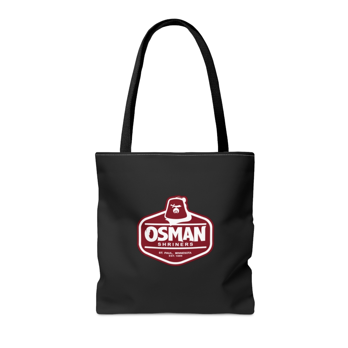 Osman Shrine Tote Bag (Black) - Image 10