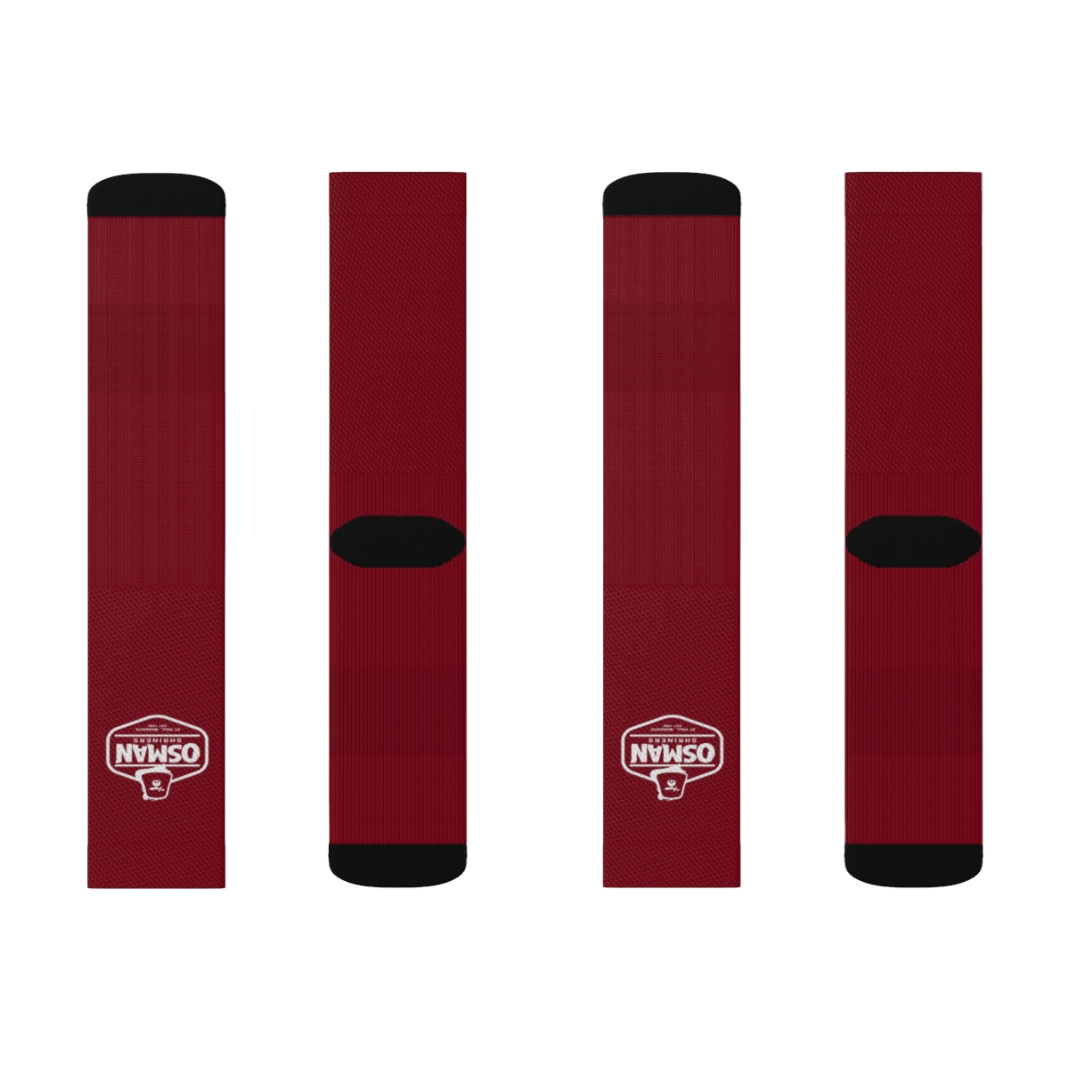 Osman Shrine Socks (Shrine Red) - Image 2