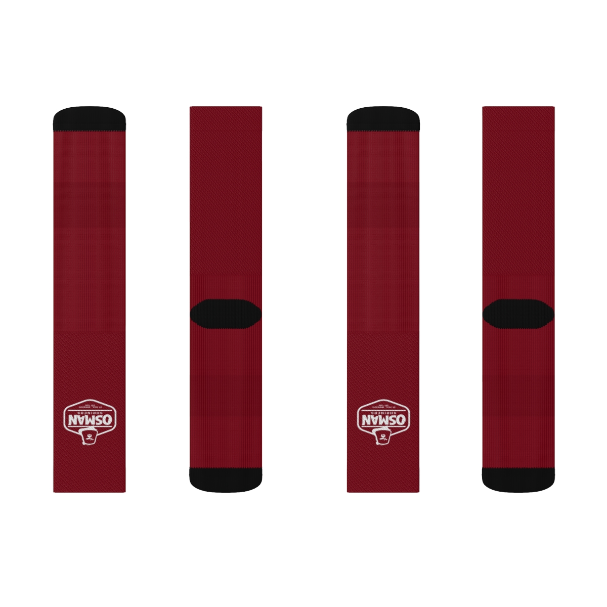 Osman Shrine Socks (Shrine Red) - Image 10