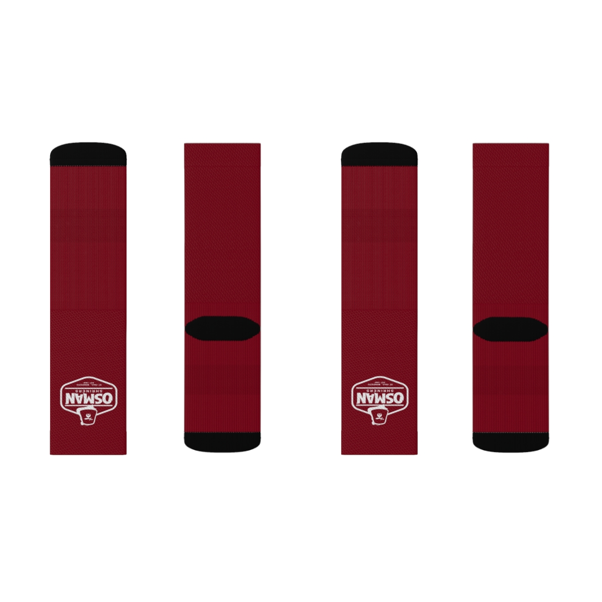 Osman Shrine Socks (Shrine Red) - Image 6