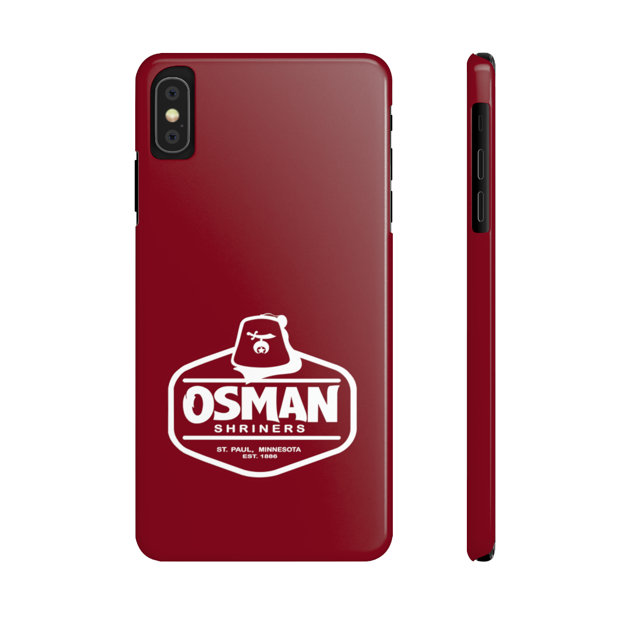 Osman Shrine Slim Phone Case Shrine Red - Image 11