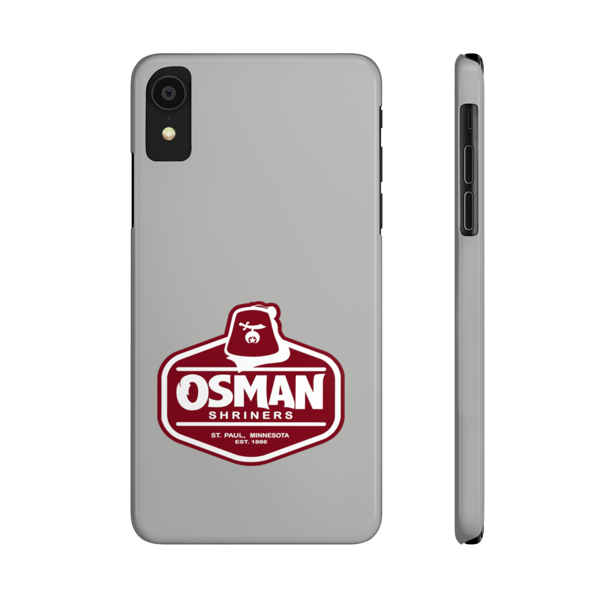 Osman Shrine Slim Phone Case Light Grey - Image 12