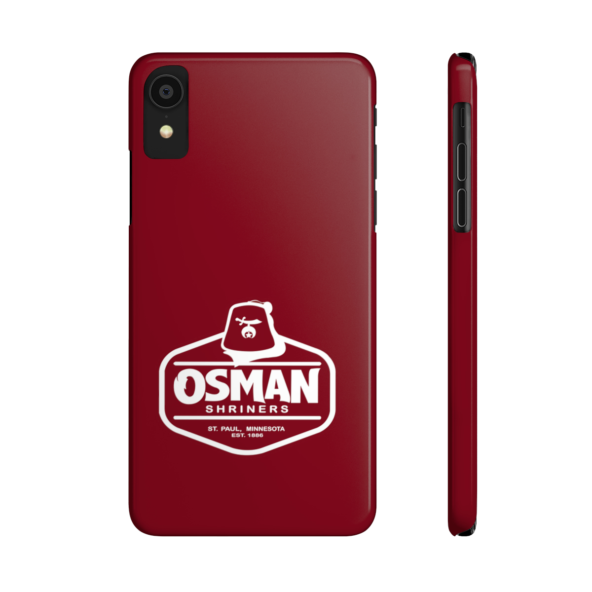 Osman Shrine Slim Phone Case Shrine Red - Image 12