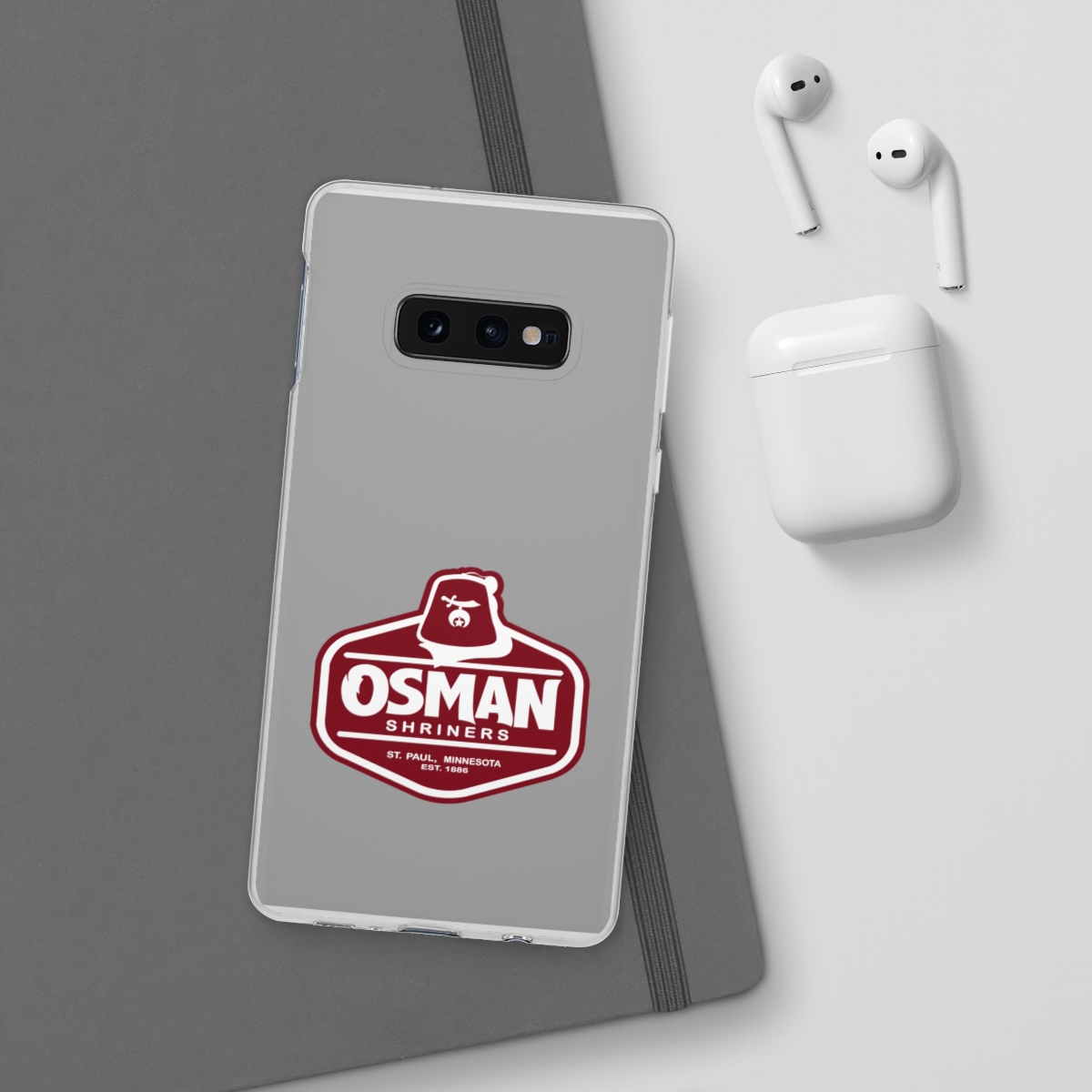 Osman Shrine Flexi Case Light Grey - Image 111