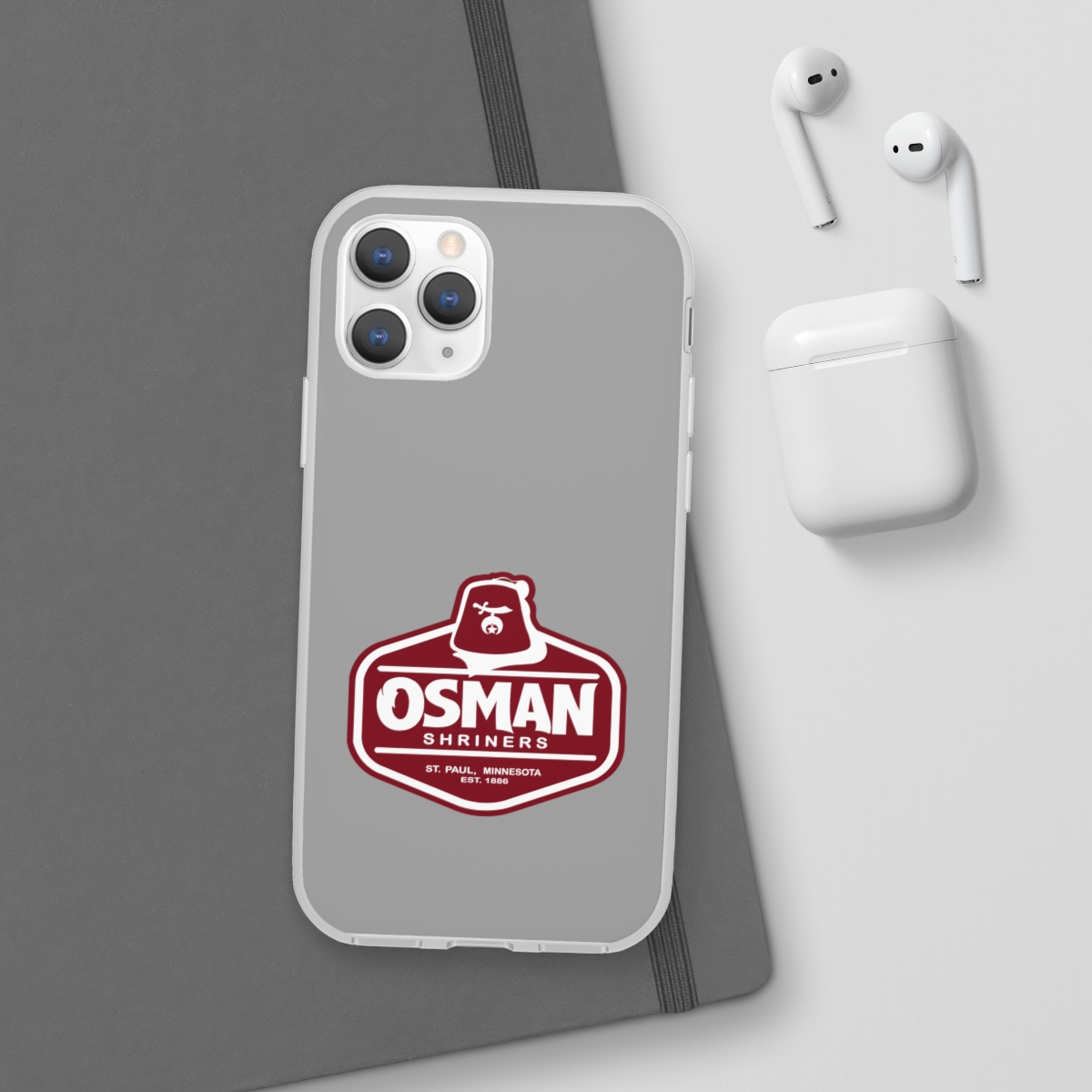 Osman Shrine Flexi Case Light Grey - Image 30