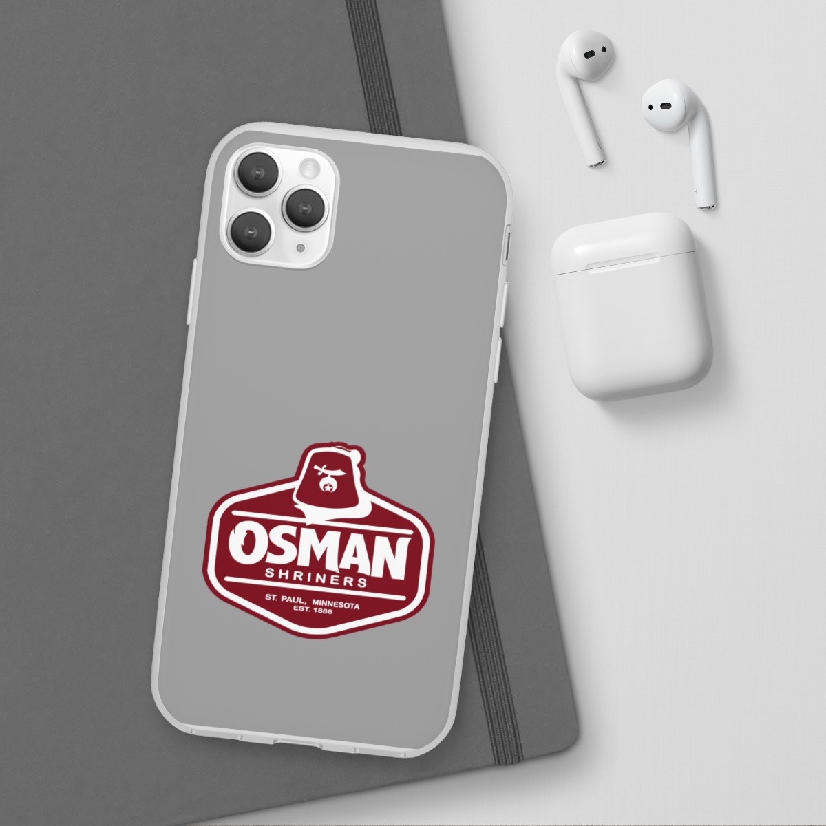 Osman Shrine Flexi Case Light Grey - Image 33