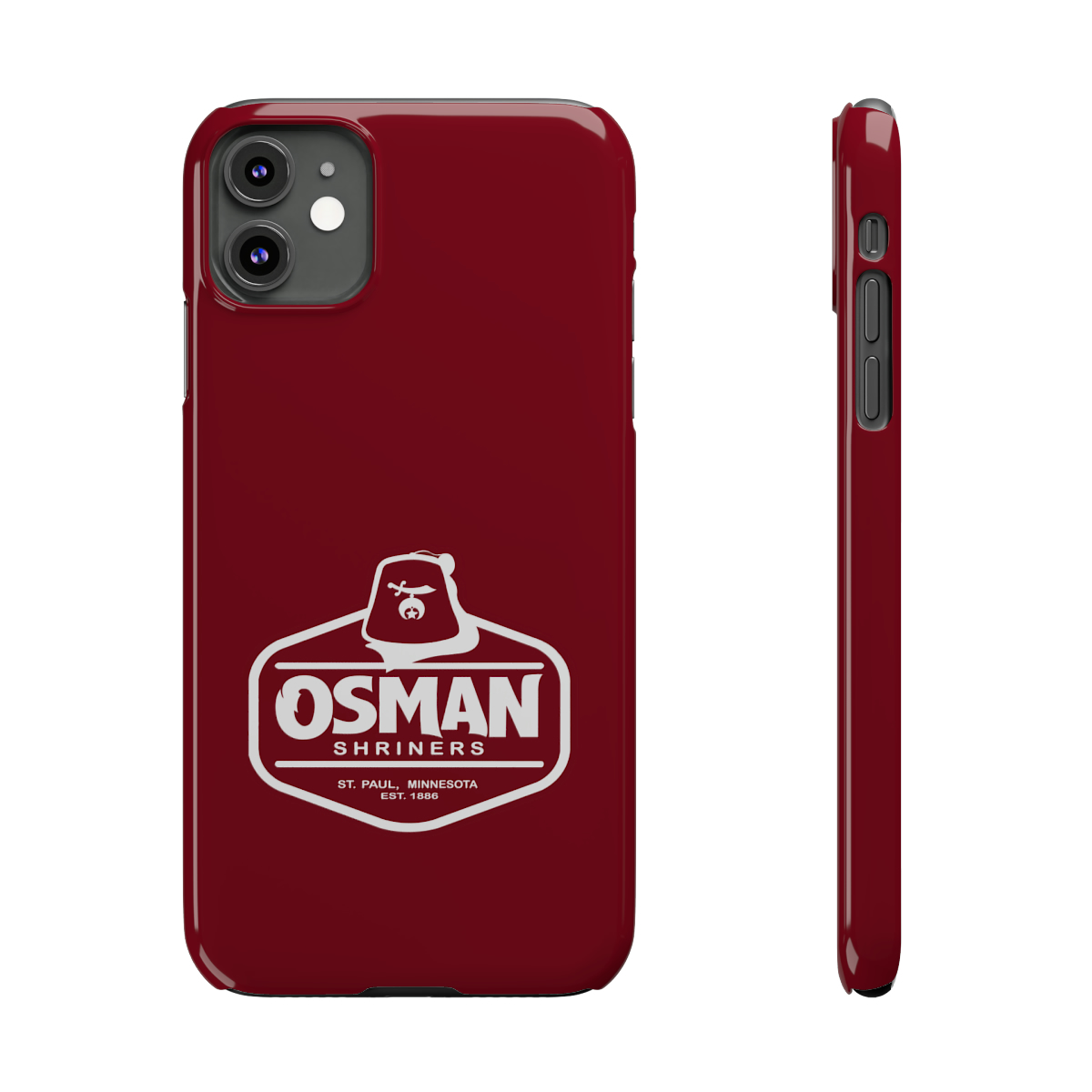 Osman Shrine Slim Phone Case Shrine Red - Image 13