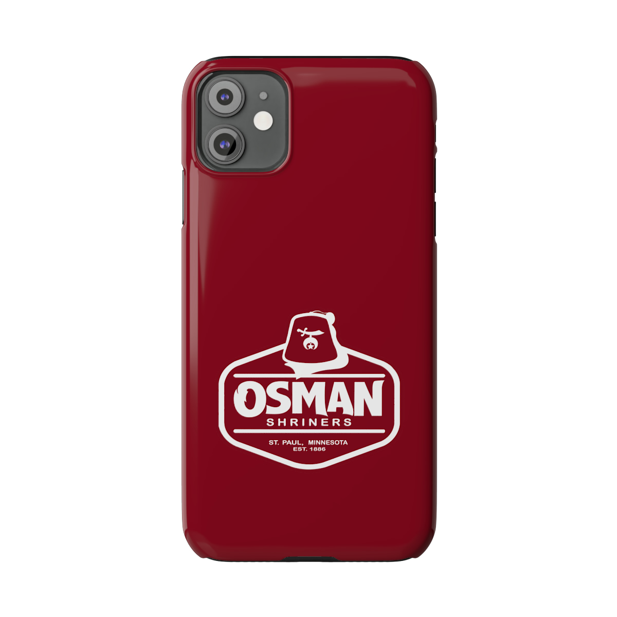 Osman Shrine Slim Phone Case Shrine Red - Image 14