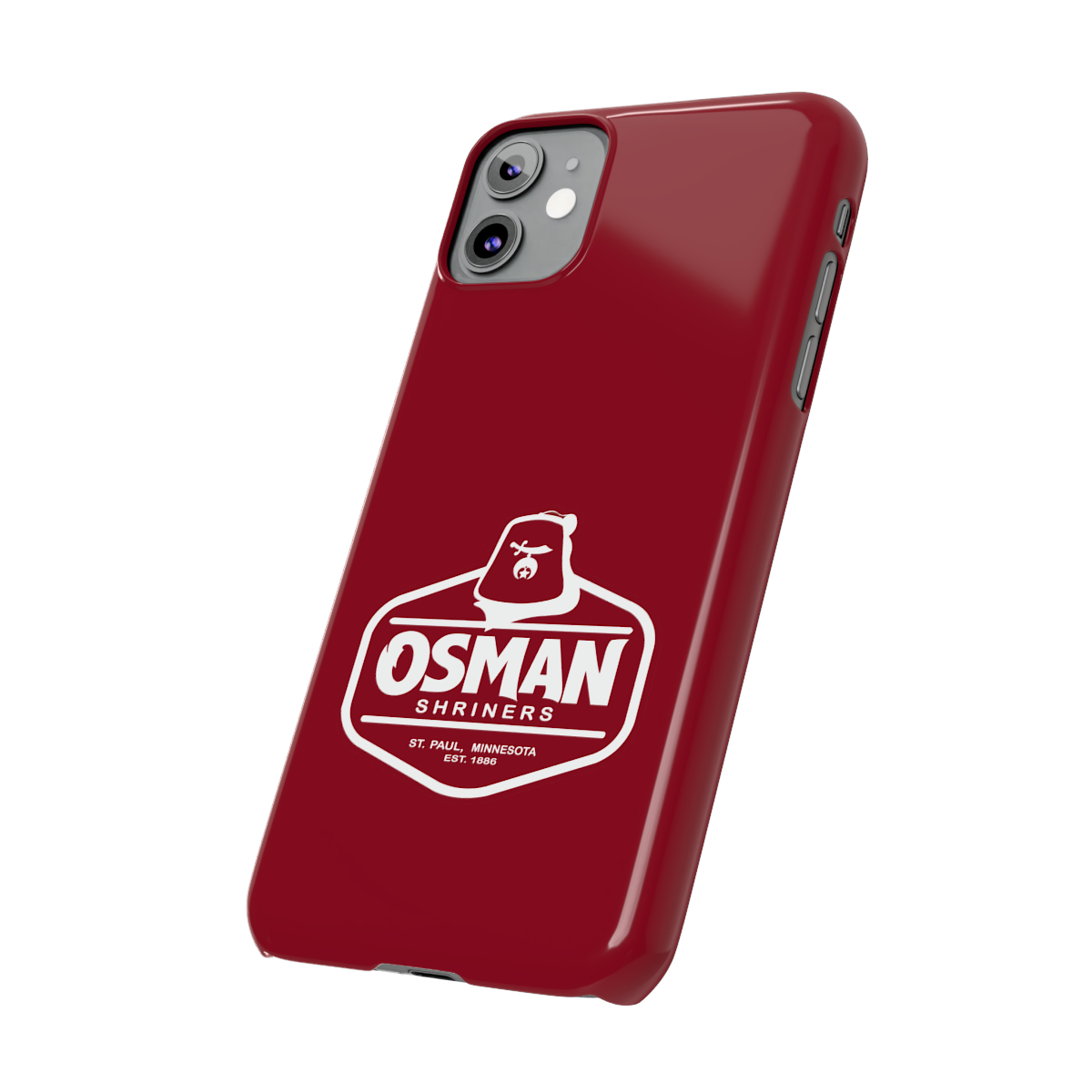 Osman Shrine Slim Phone Case Shrine Red - Image 15