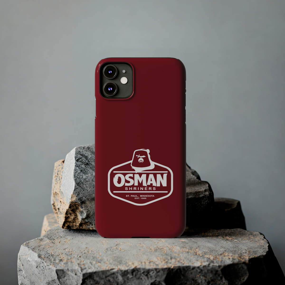 Osman Shrine Slim Phone Case Shrine Red - Image 17