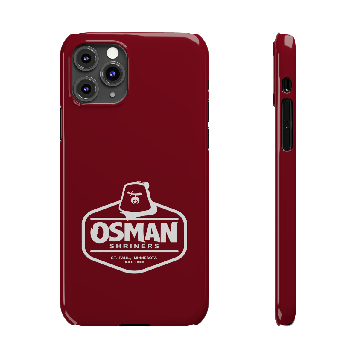 Osman Shrine Slim Phone Case Shrine Red - Image 18
