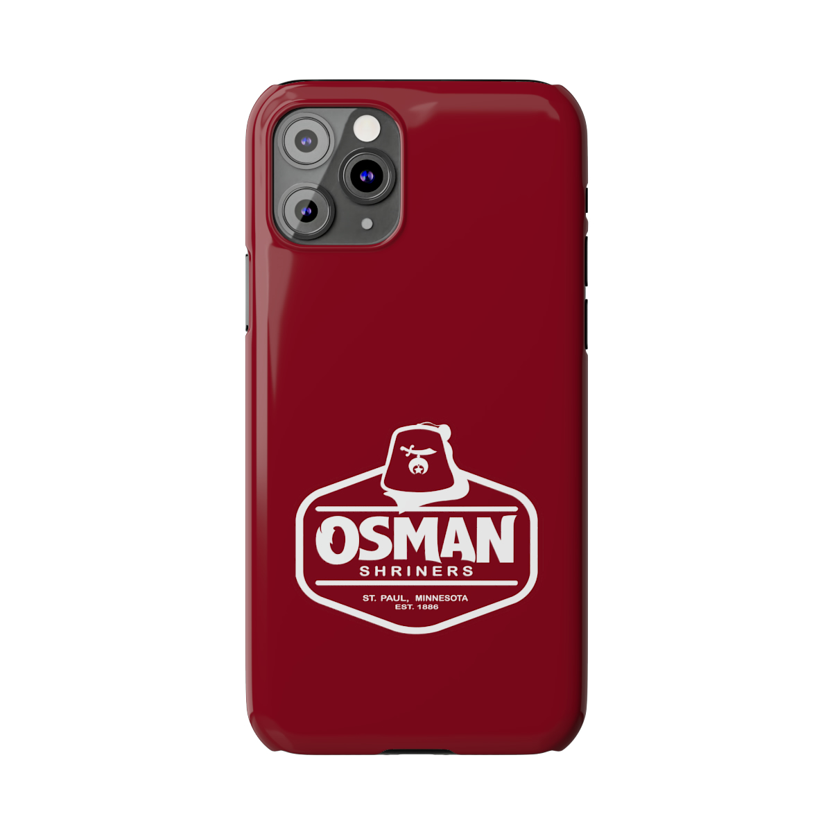 Osman Shrine Slim Phone Case Shrine Red - Image 19
