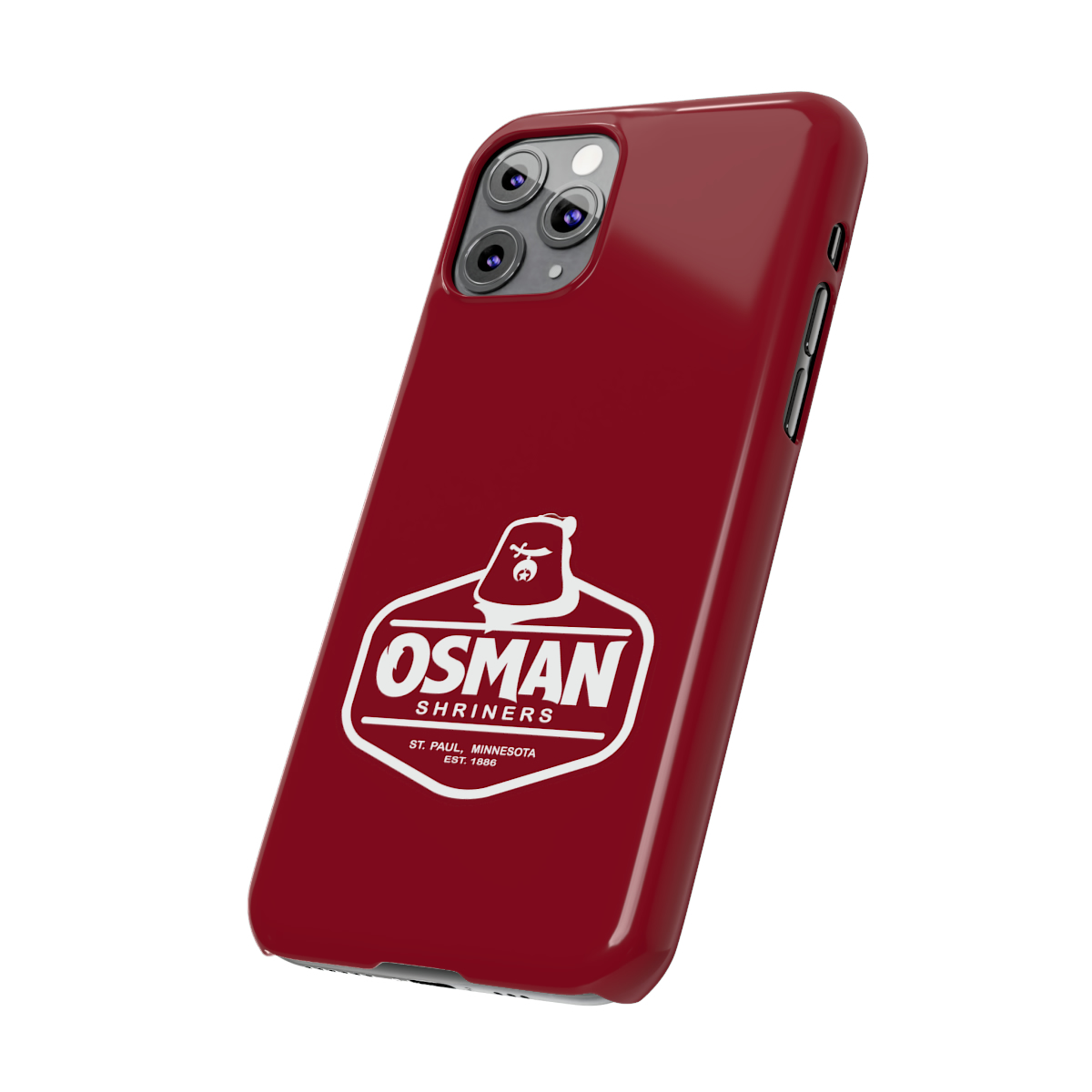 Osman Shrine Slim Phone Case Shrine Red - Image 20
