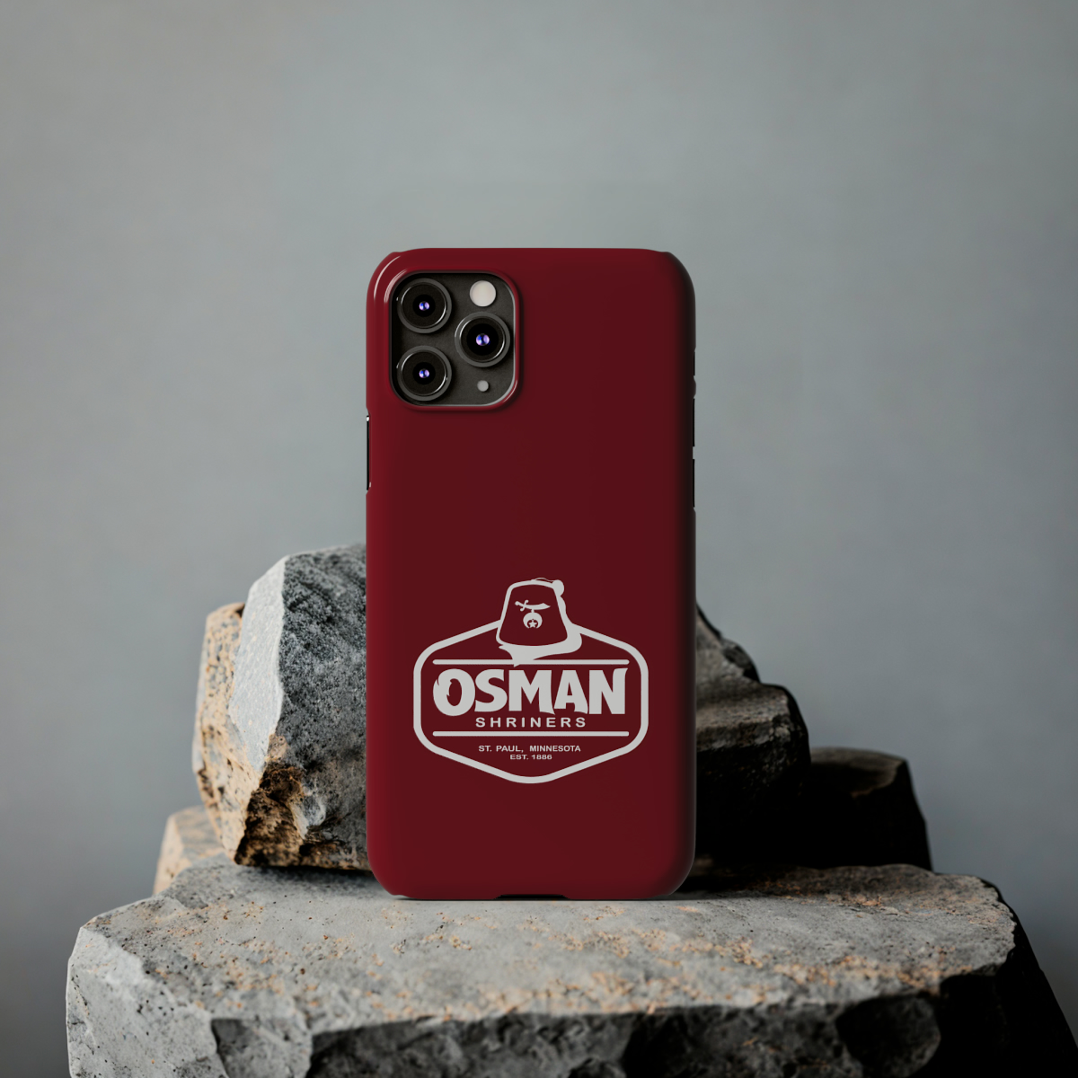 Osman Shrine Slim Phone Case Shrine Red - Image 22