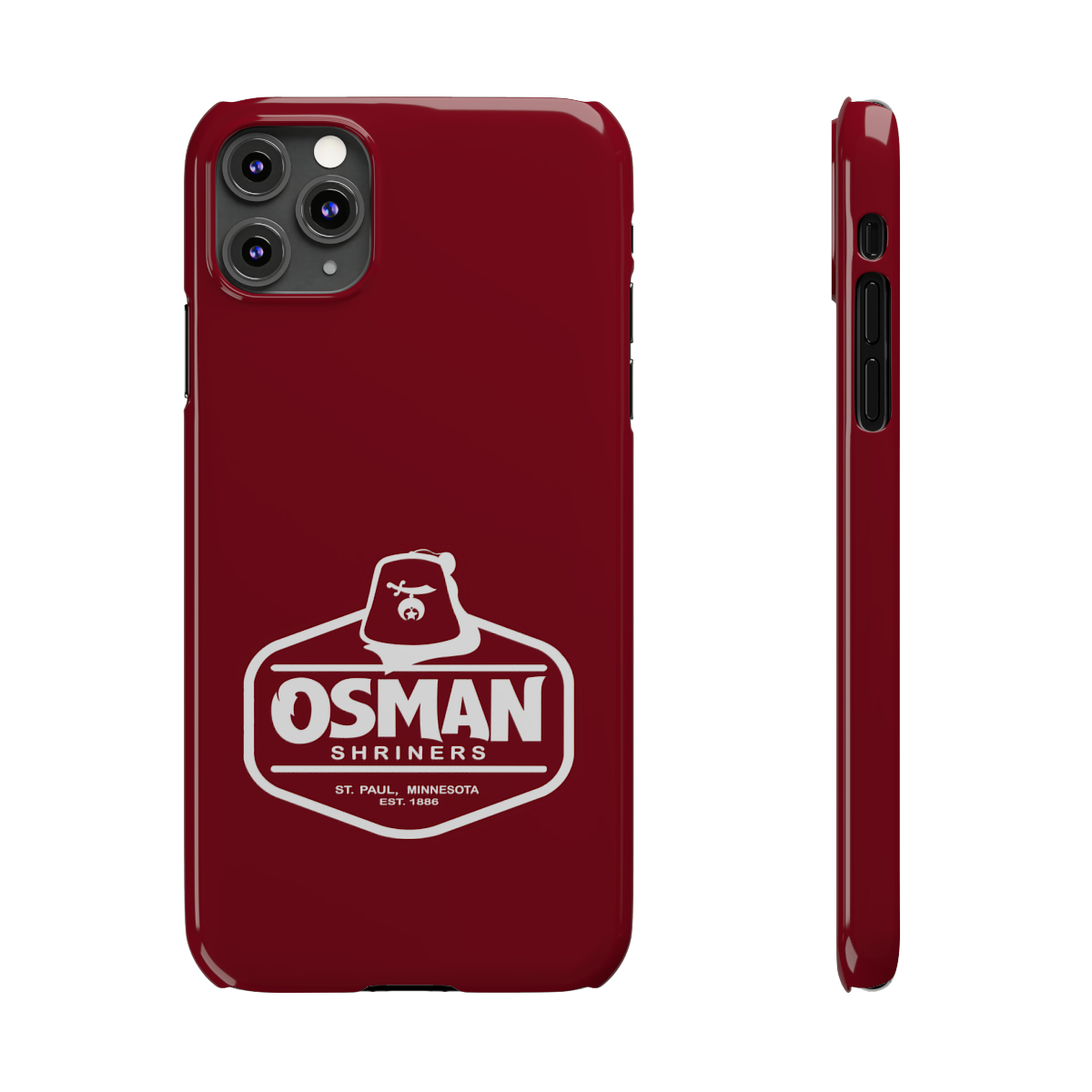 Osman Shrine Slim Phone Case Shrine Red - Image 23