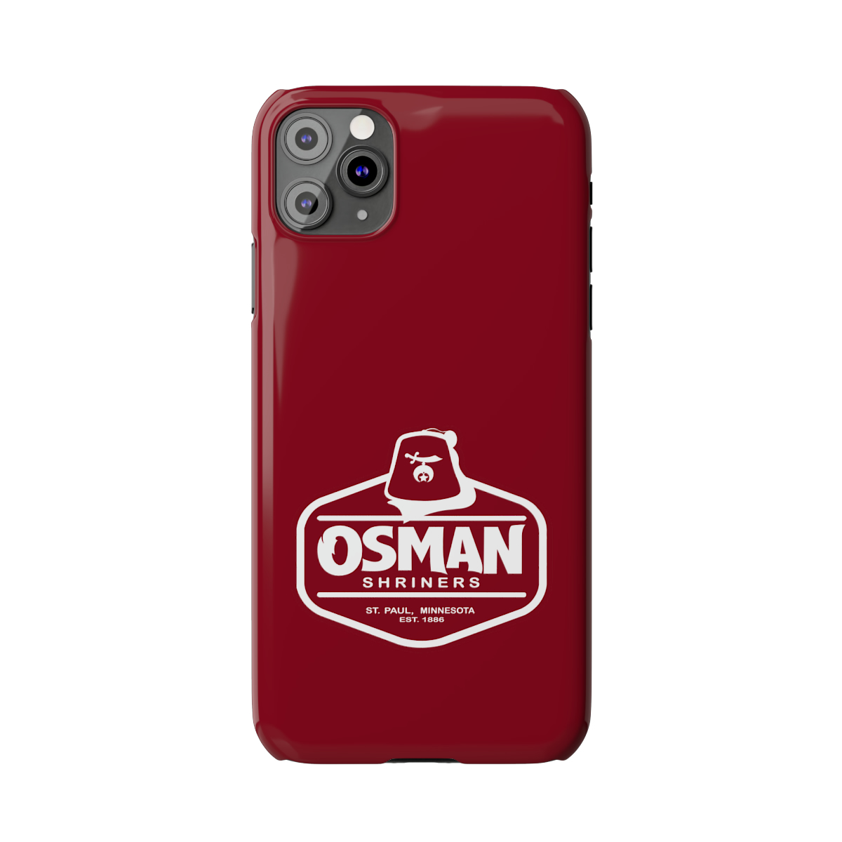 Osman Shrine Slim Phone Case Shrine Red - Image 24