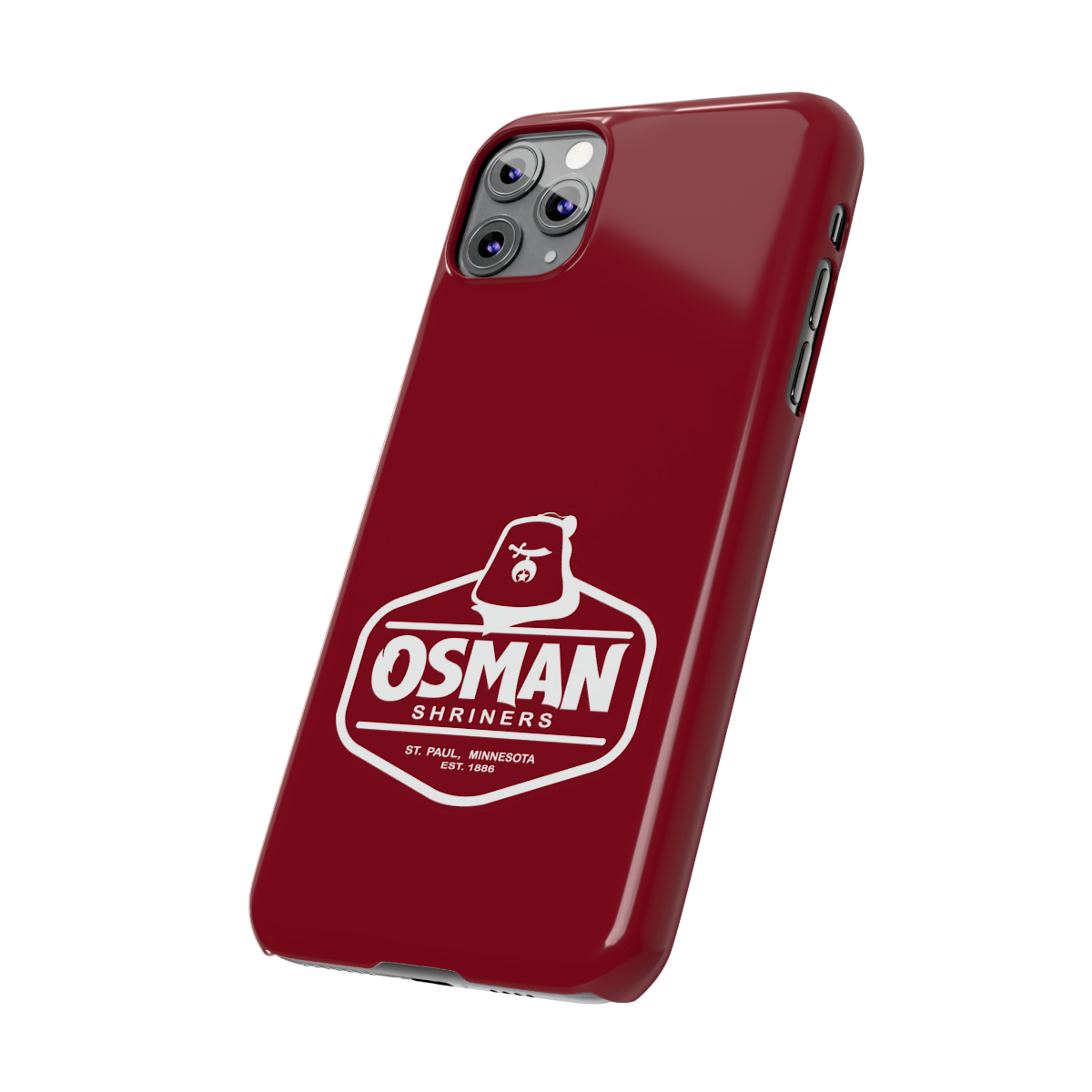 Osman Shrine Slim Phone Case Shrine Red - Image 25
