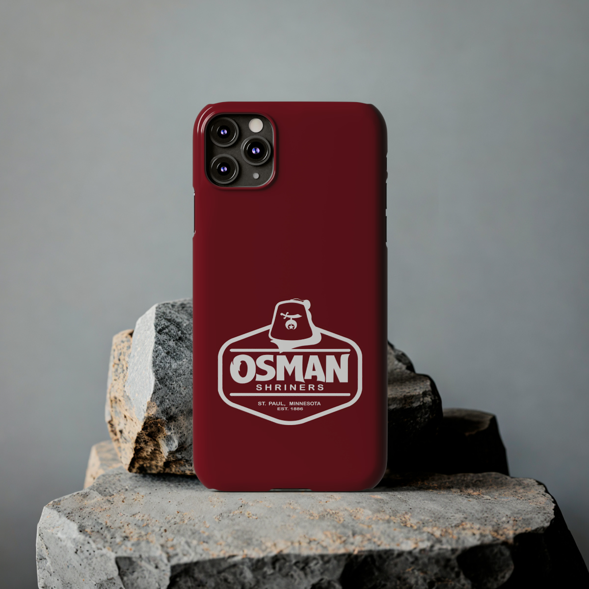 Osman Shrine Slim Phone Case Shrine Red - Image 27