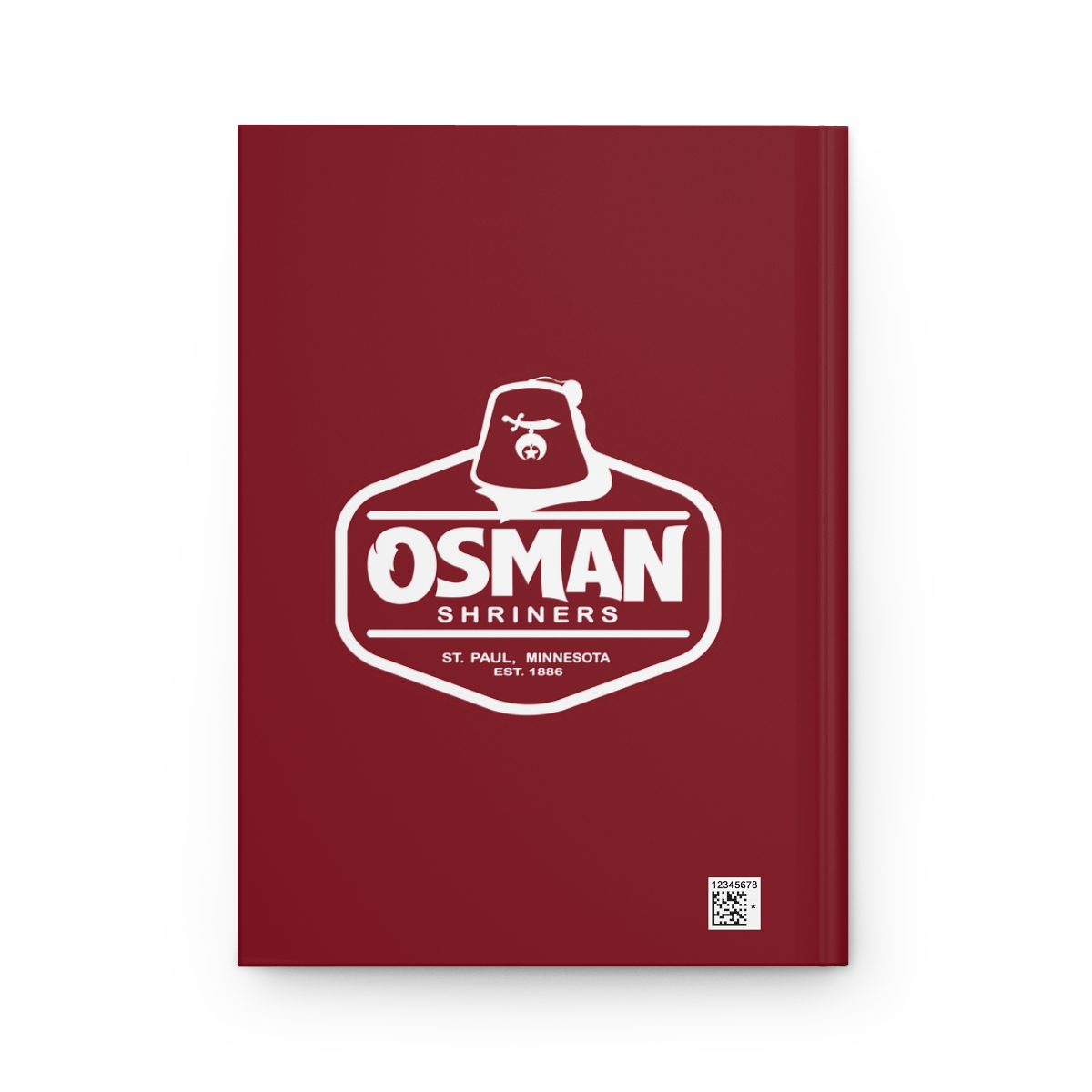 Osman Shrine Hardcover Journal Matte (Shrine Red) - Image 2