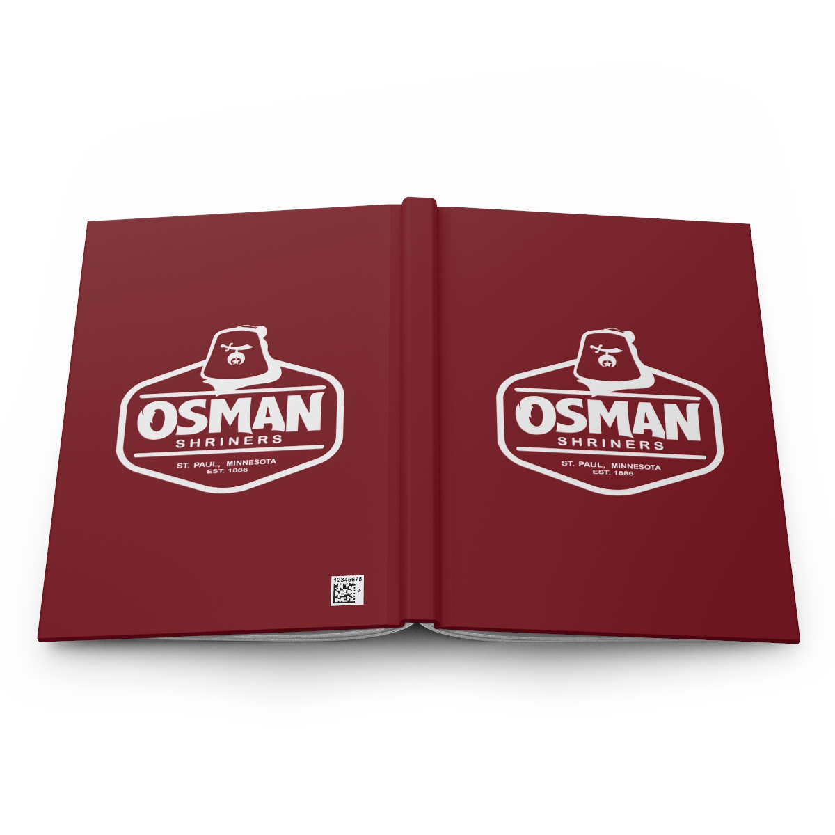 Osman Shrine Hardcover Journal Matte (Shrine Red) - Image 5