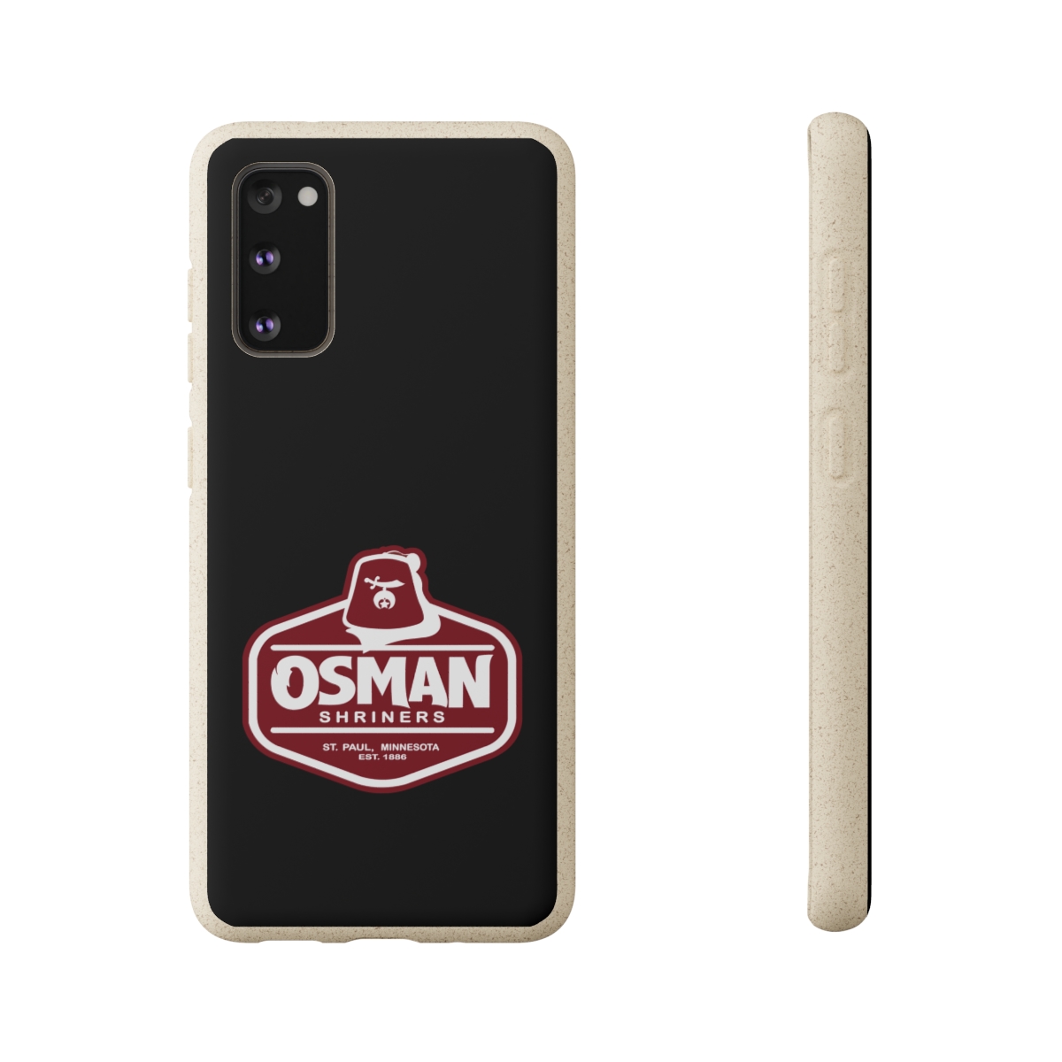Osman Shrine Biodegradable Case Black - Image 194