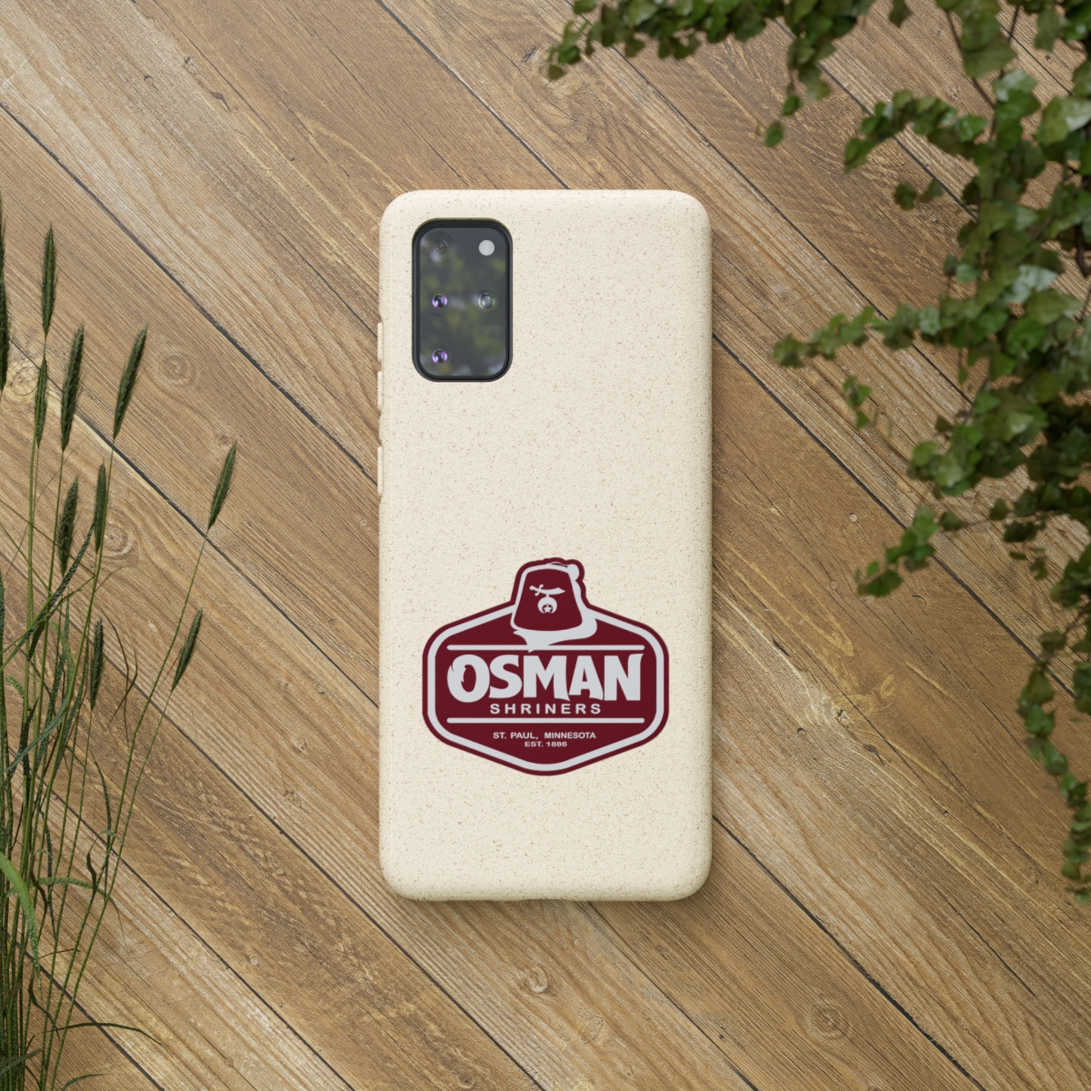 Osman Shrine Biodegradable Case White - Image 196