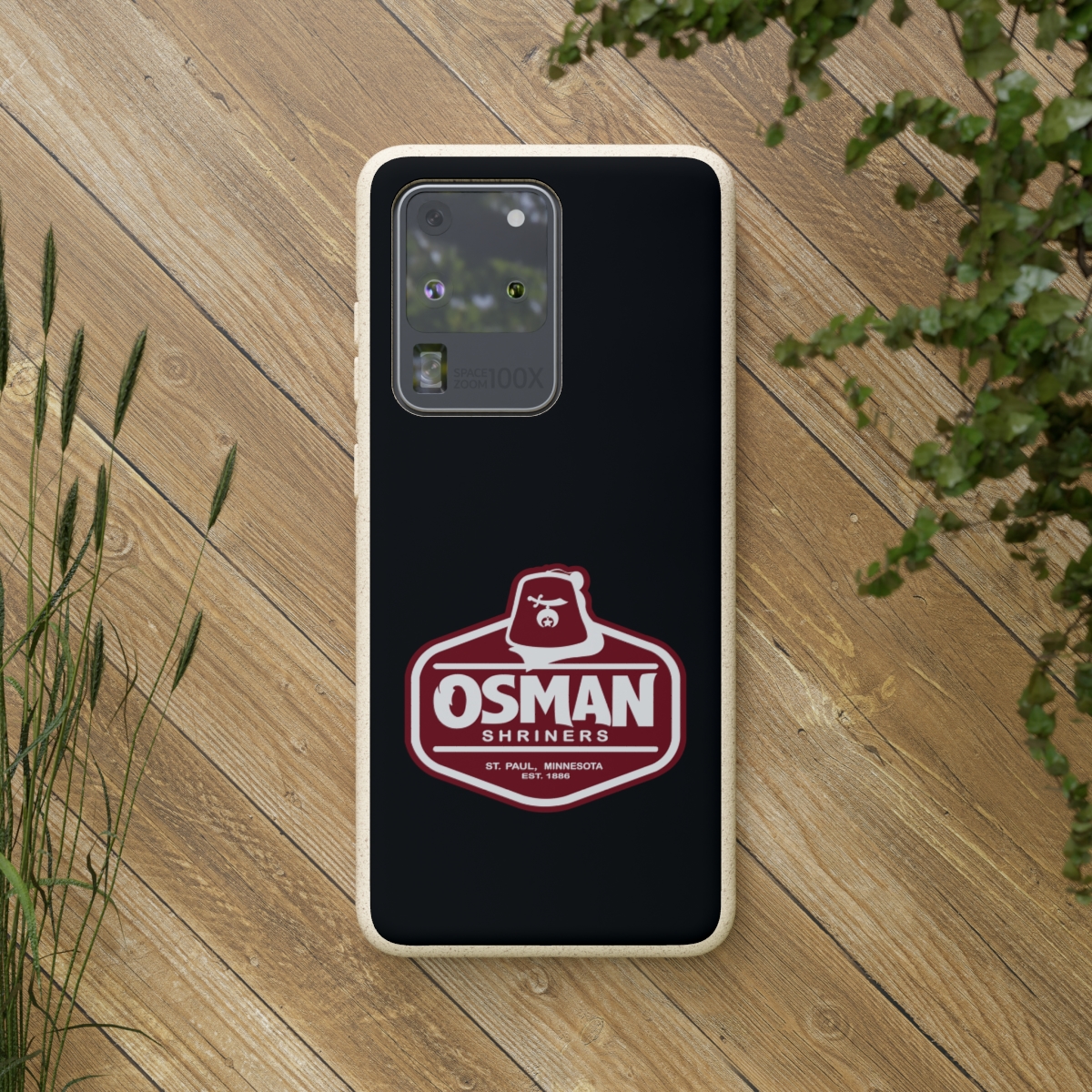 Osman Shrine Biodegradable Case Black - Image 206