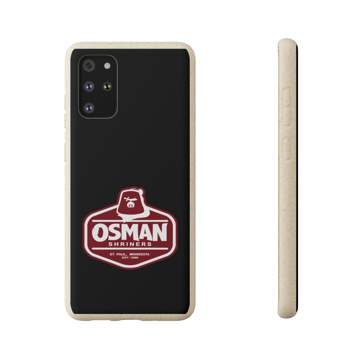 Osman Shrine Biodegradable Case Black - Image 199