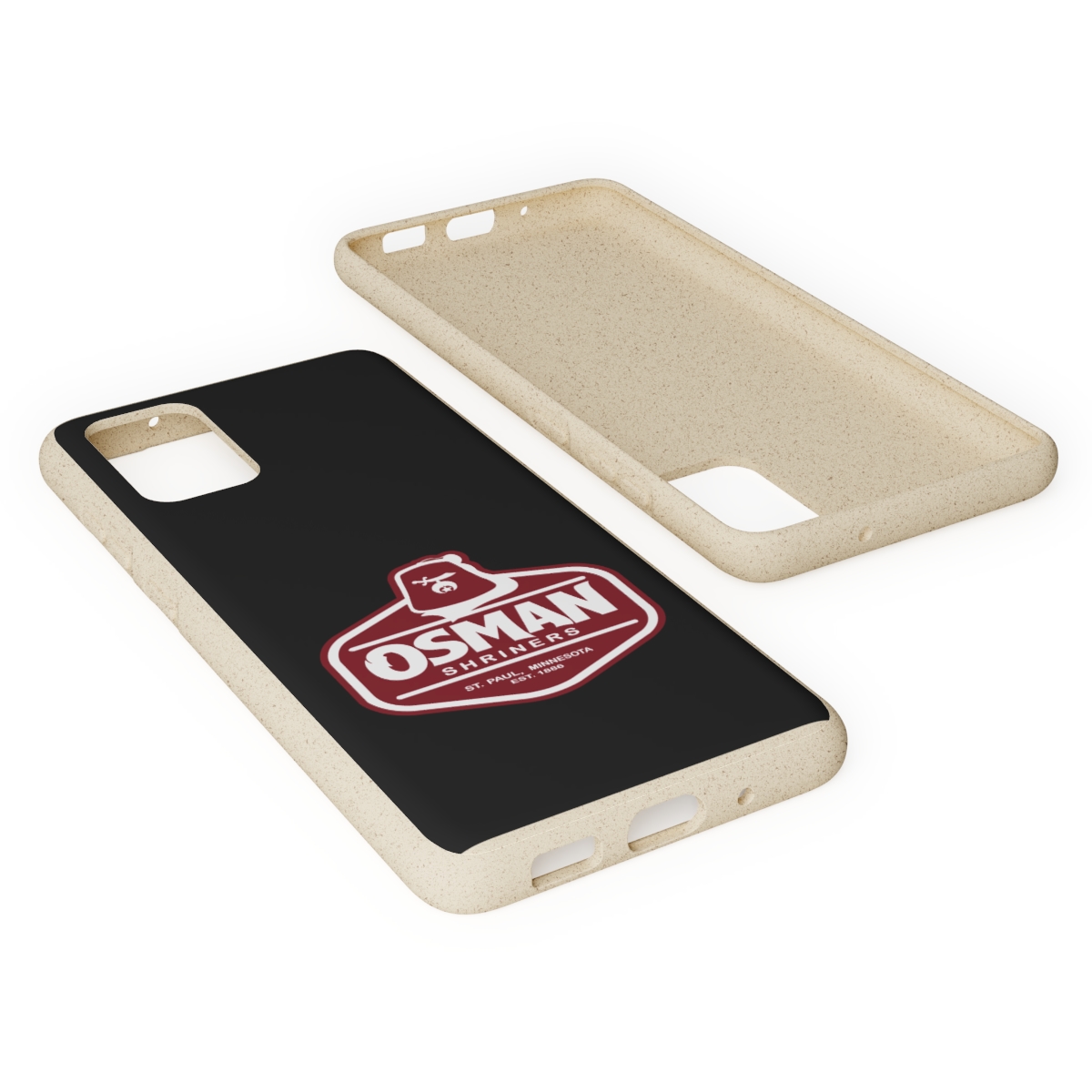 Osman Shrine Biodegradable Case Black - Image 203