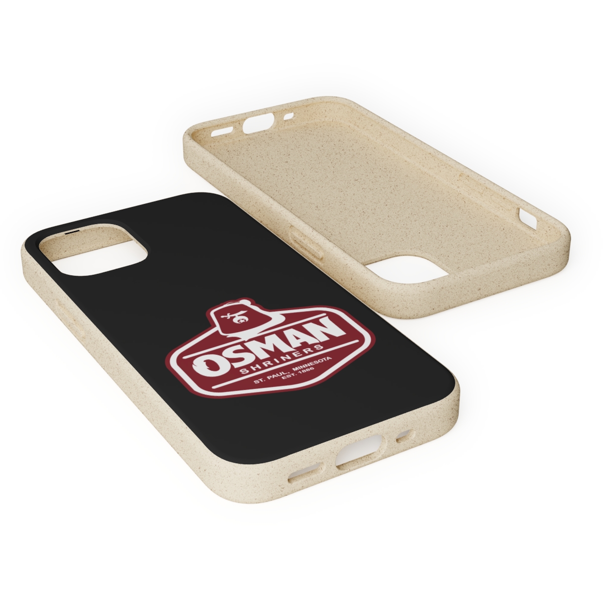 Osman Shrine Biodegradable Case Black - Image 69