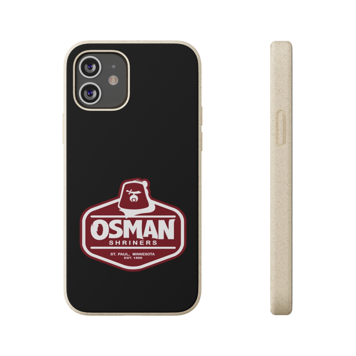 Osman Shrine Biodegradable Case Black - Image 59