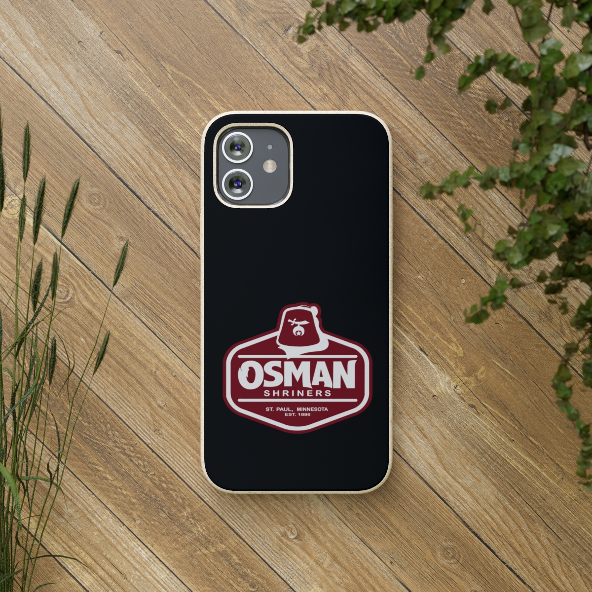 Osman Shrine Biodegradable Case Black - Image 62
