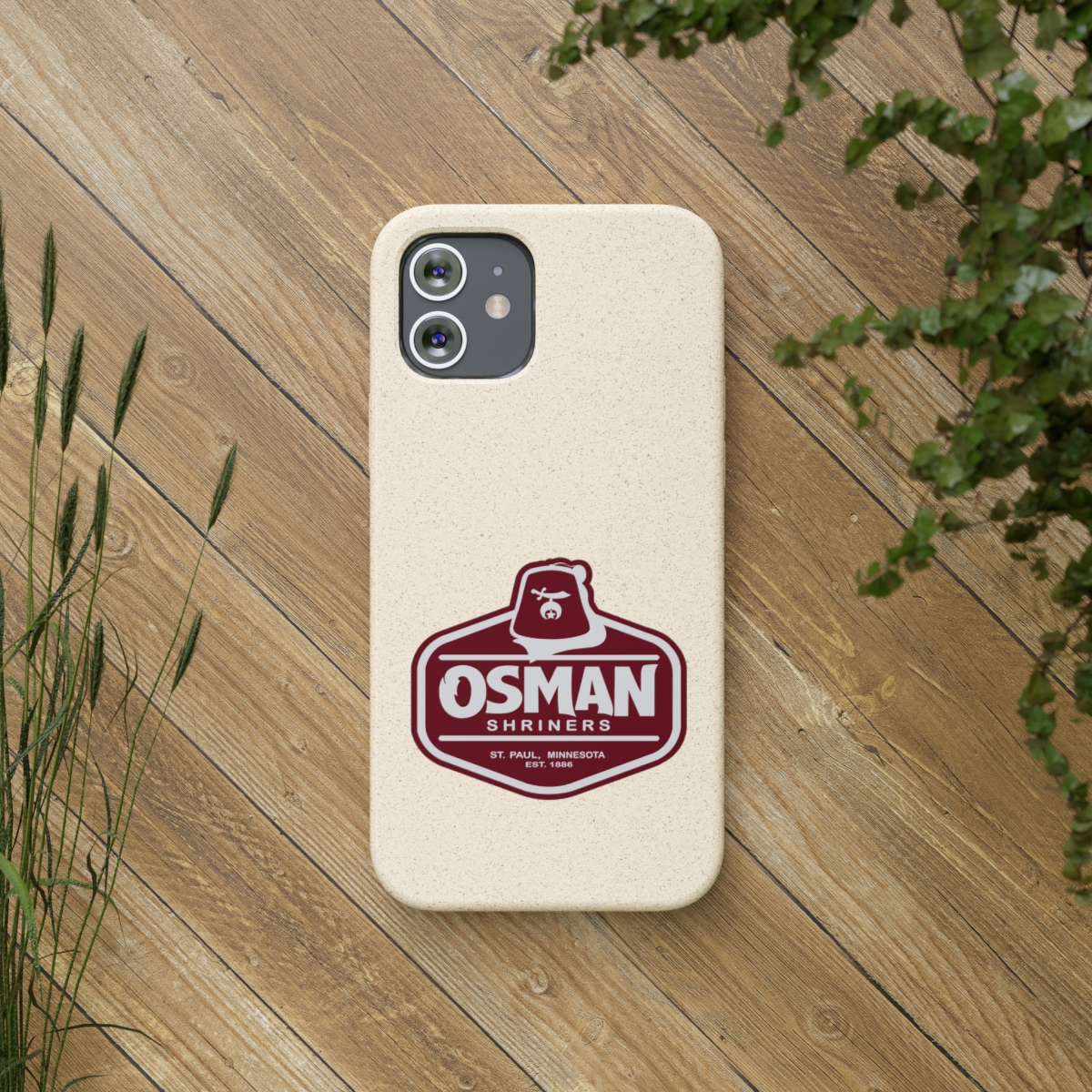 Osman Shrine Biodegradable Case White - Image 62