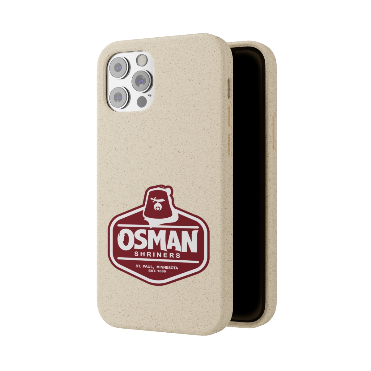 Osman Shrine Biodegradable Case White - Image 71