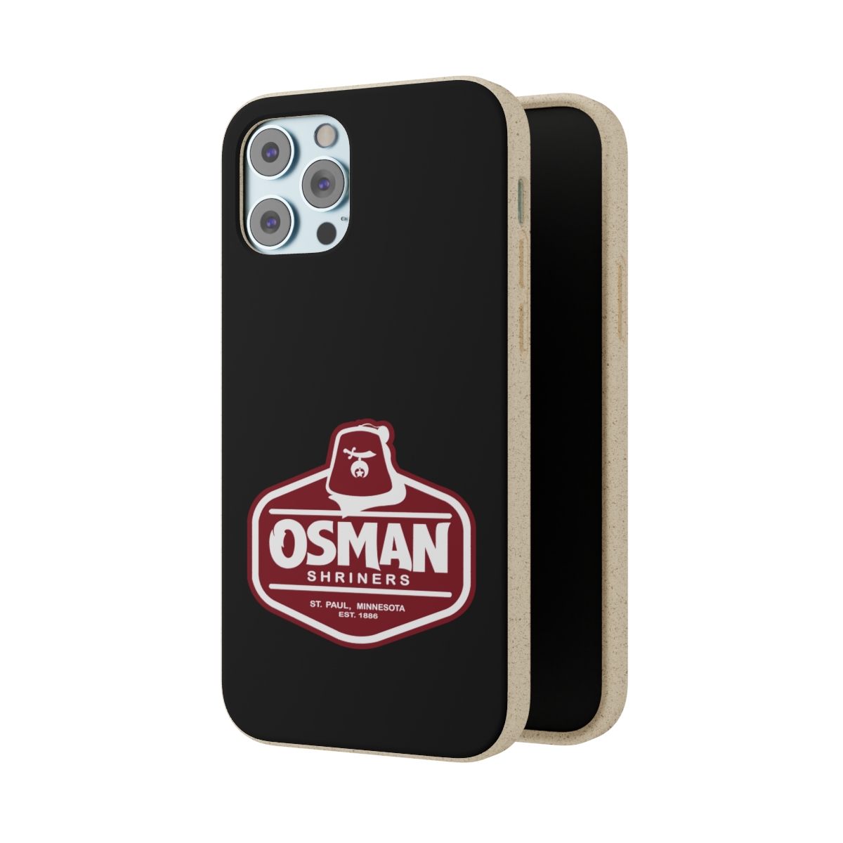 Osman Shrine Biodegradable Case Black - Image 76