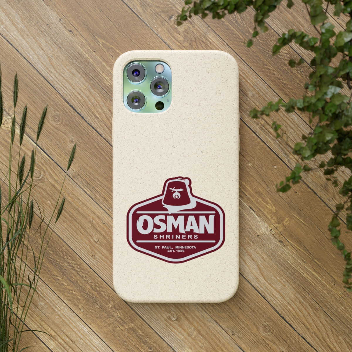 Osman Shrine Biodegradable Case White - Image 137