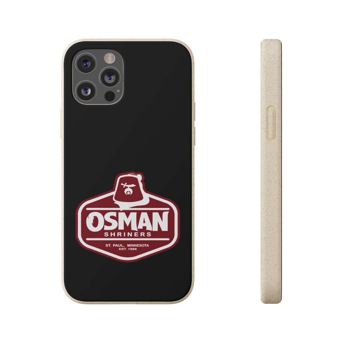 Osman Shrine Biodegradable Case Black - Image 129