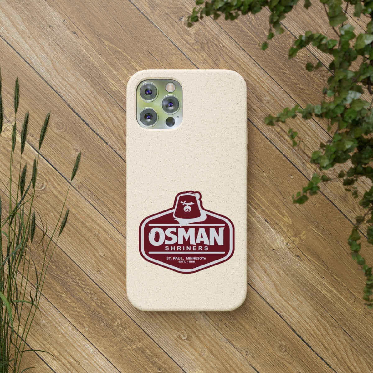 Osman Shrine Biodegradable Case White - Image 131