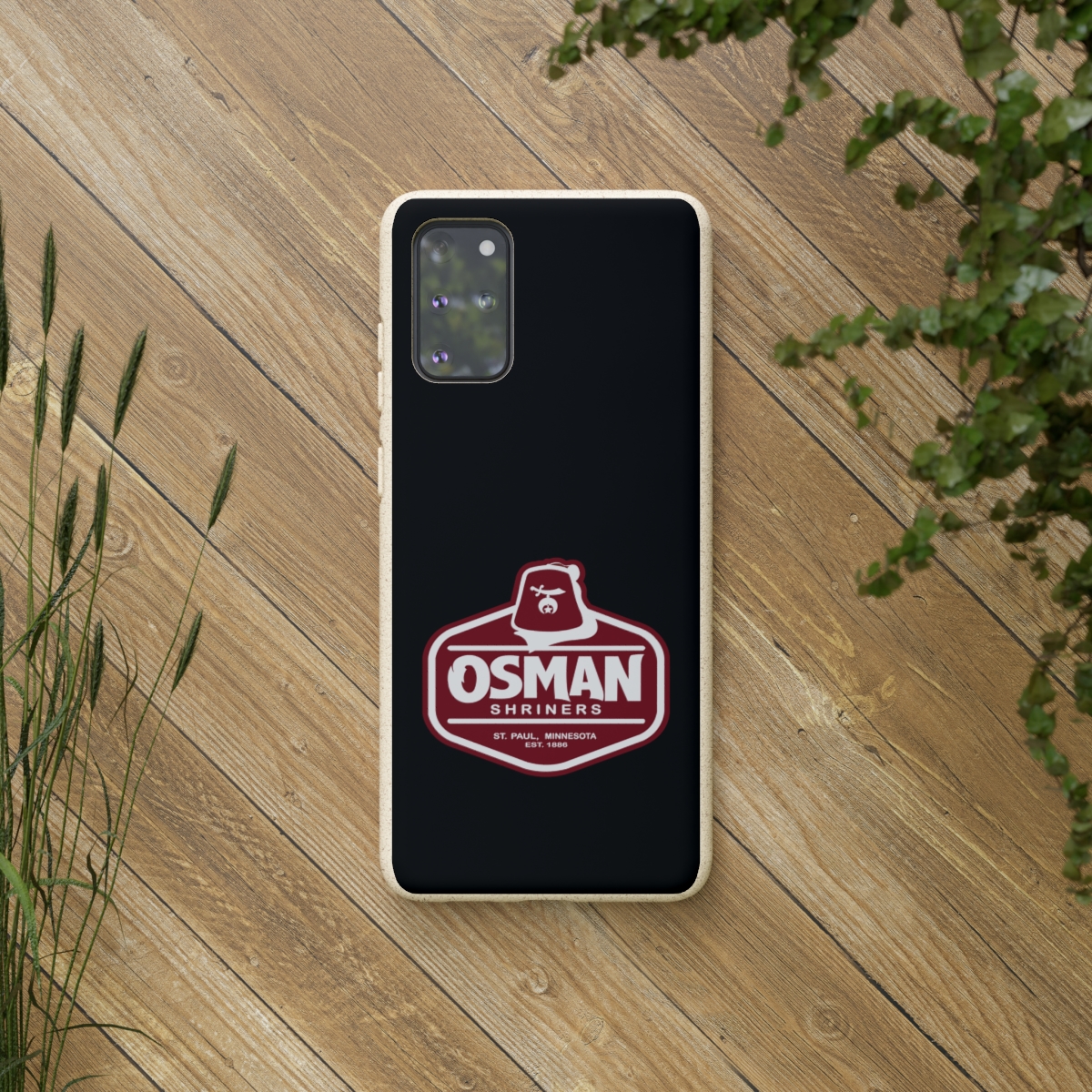 Osman Shrine Biodegradable Case Black - Image 44