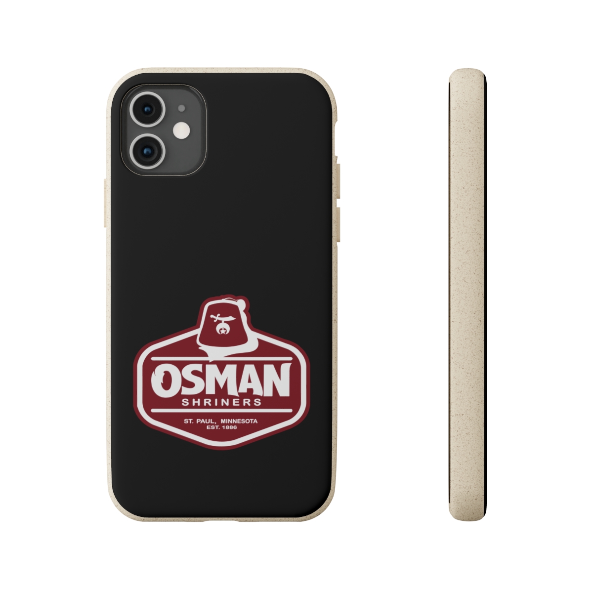 Osman Shrine Biodegradable Case Black - Image 141