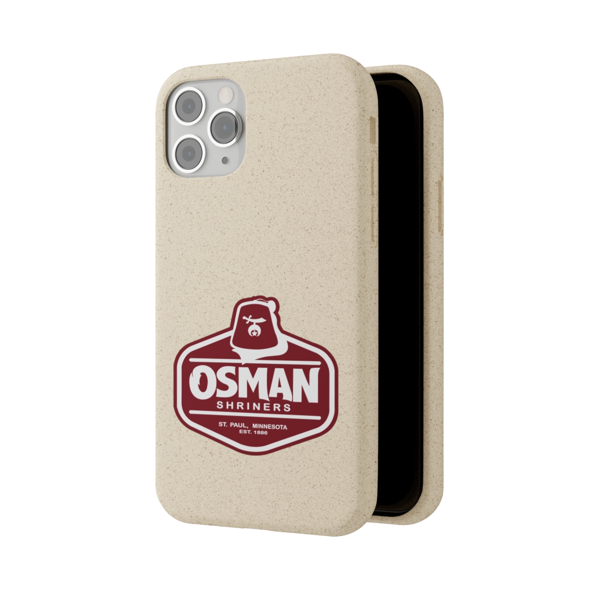 Osman Shrine Biodegradable Case White - Image 148
