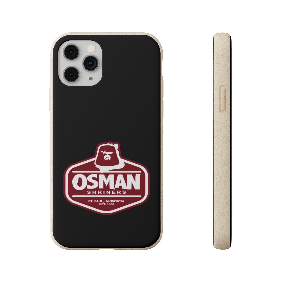 Osman Shrine Biodegradable Case Black - Image 147