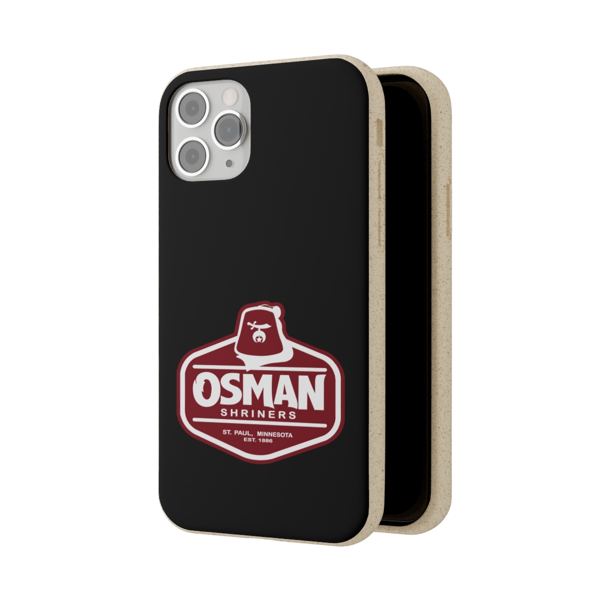 Osman Shrine Biodegradable Case Black - Image 148
