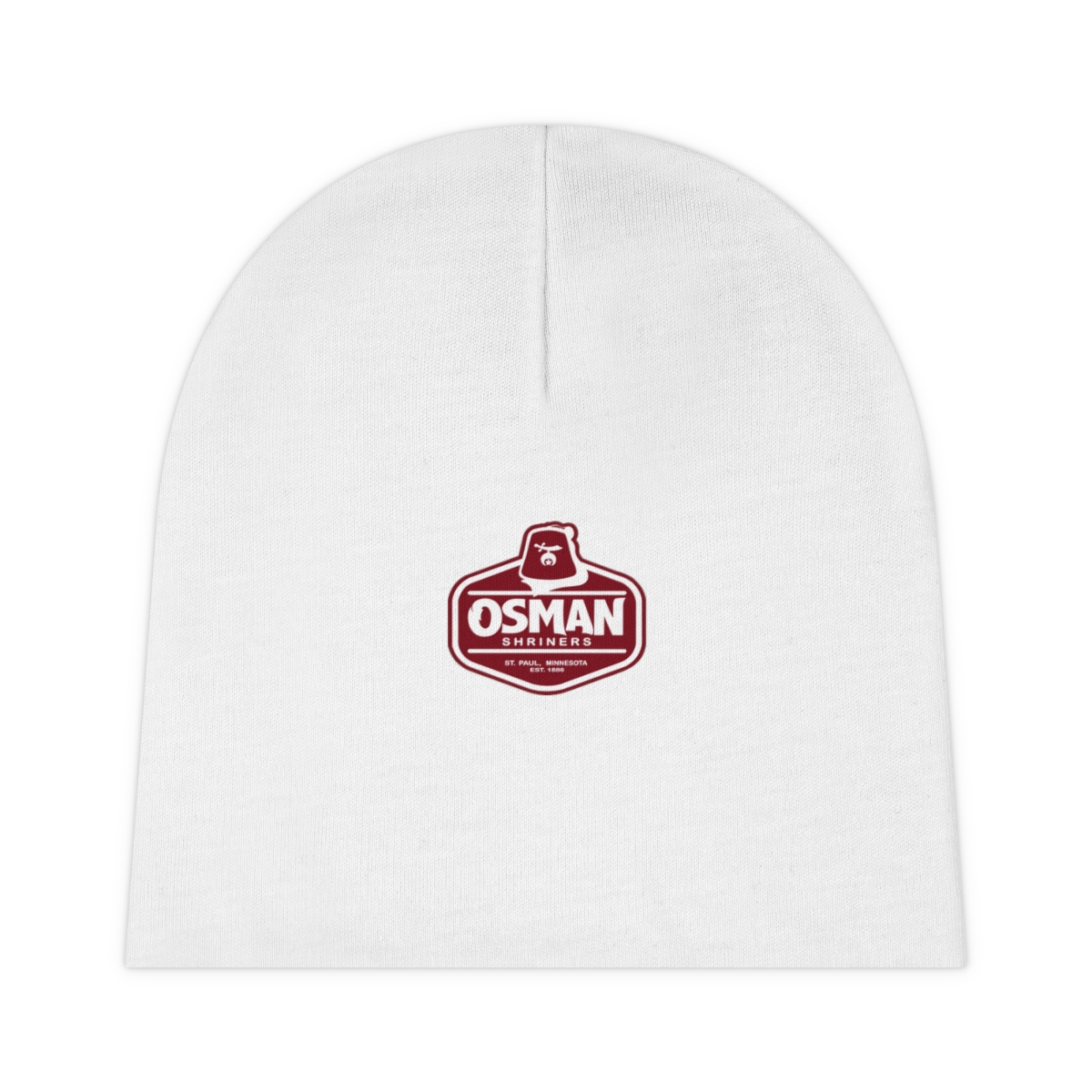 Osman Shrine Baby Beanie (White)
