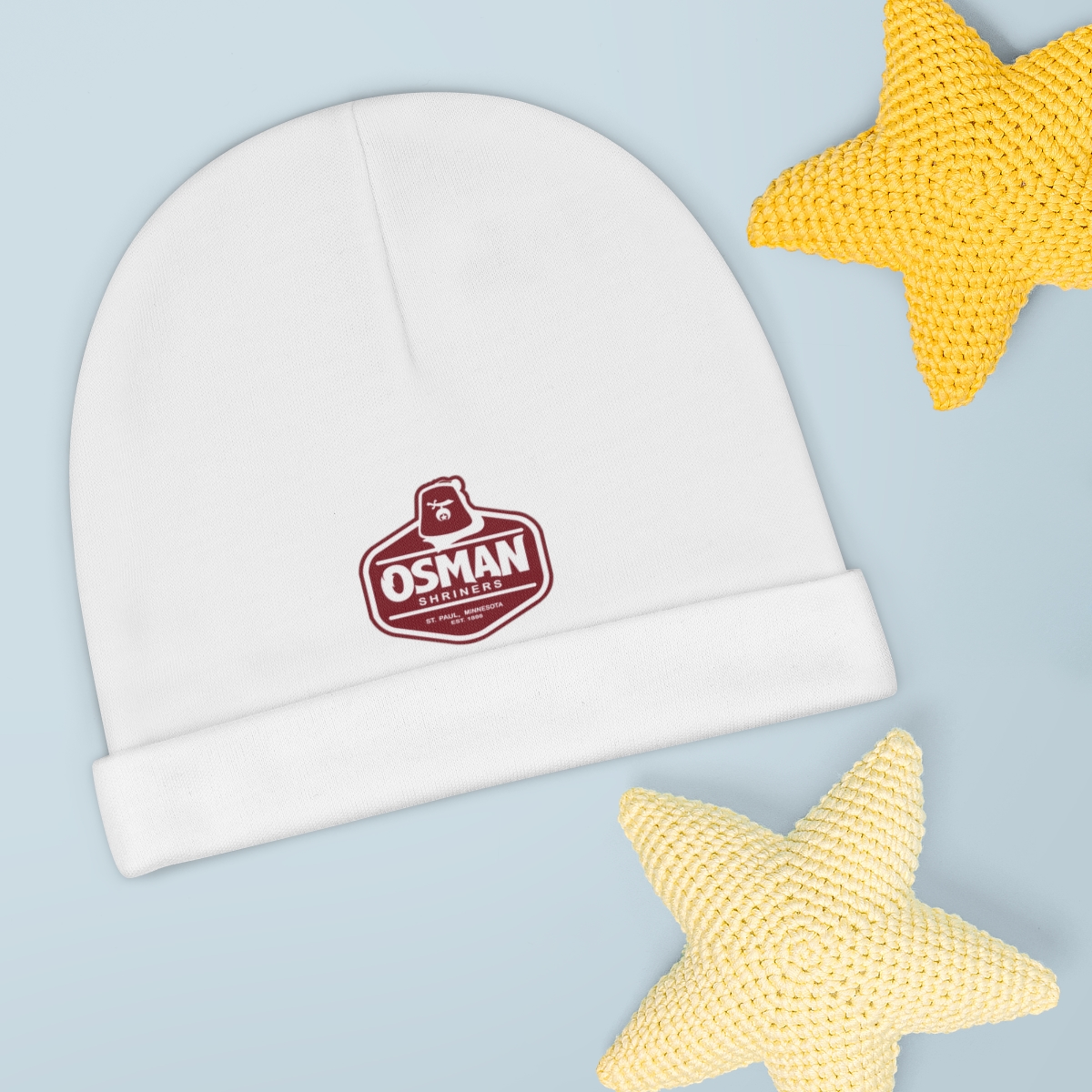 Osman Shrine Baby Beanie (White) - Image 2